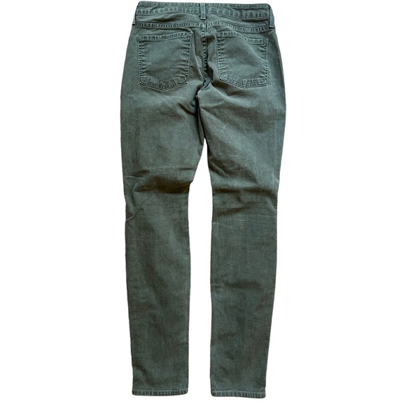 Vince Crop Skinny Ankle Jeans Women’s SZ 28 Olive Green STY:DVOBIA-2991 - Picture 6 of 12